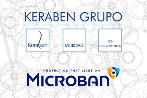 Keraben Grupo و Microban از همکاری برای سطوح ضد میکروبی خبر دادند